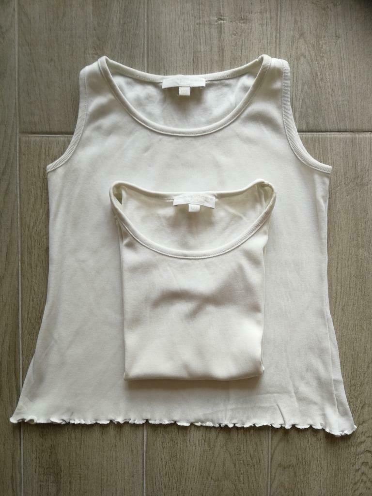 2 onderhemdjes - Vögele - maat 122., Nacht- of Onderkleding, Meisje, Ophalen of Verzenden, Zo goed als nieuw