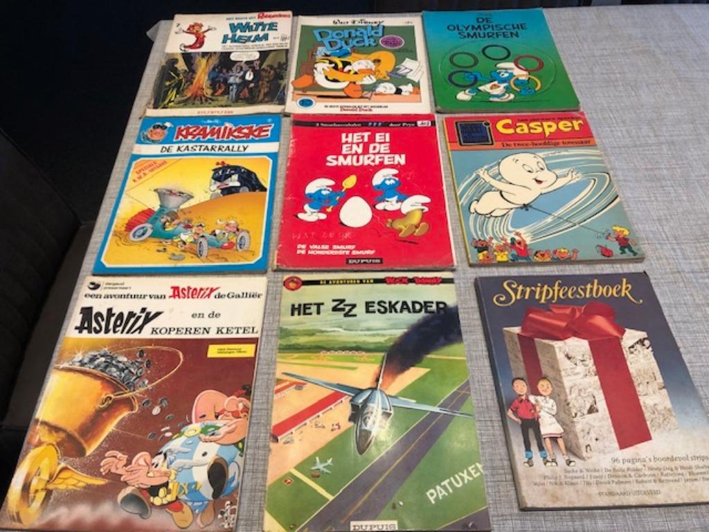 Allerlei stripalbums, Boeken, Meerdere stripboeken, Ophalen, Gelezen