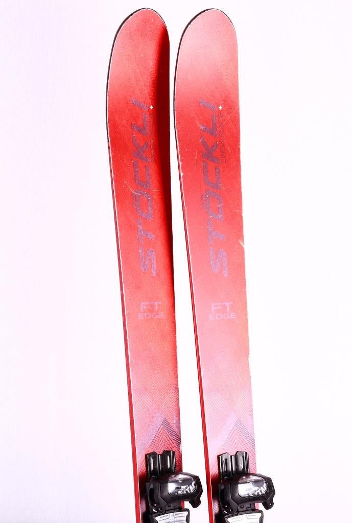 176 freeride ski's STOCKLI EDGE FT 2023, red, woodcore, 160 tot 180 cm, Gebruikt, Verzenden, Carve