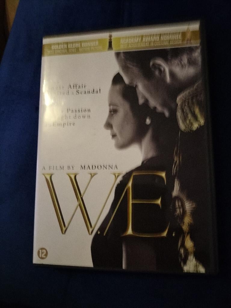 DVD film WE, romance Wallis Simpson en Edward VIII, Verzenden