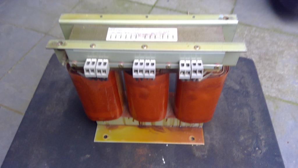 driefasige transfo 6,3KVA, Bricolage & Construction, Électricité & Câbles, Utilisé, Autres types, Enlèvement