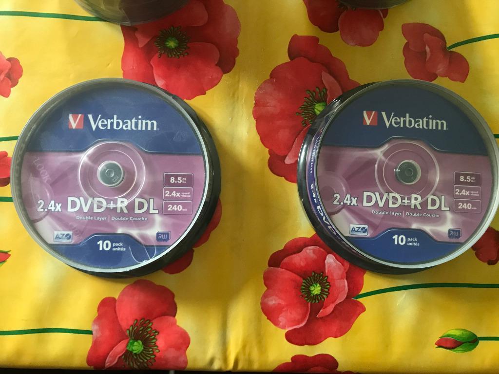 20x DVD+R DL sealed Verbatim, Computers en Software, Nieuw, Ophalen of Verzenden, Dvd, Dubbelzijdig