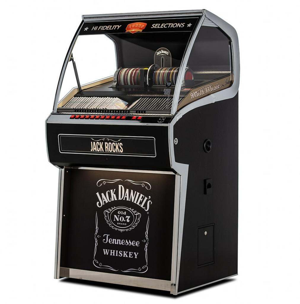 Nieuwe Jukeboxen Jack Daniels (LP, 45rpm vinyl of CD), Verzamelen, Automaten | Jukeboxen, Nieuw, 1970 tot heden, Ophalen, Met singles