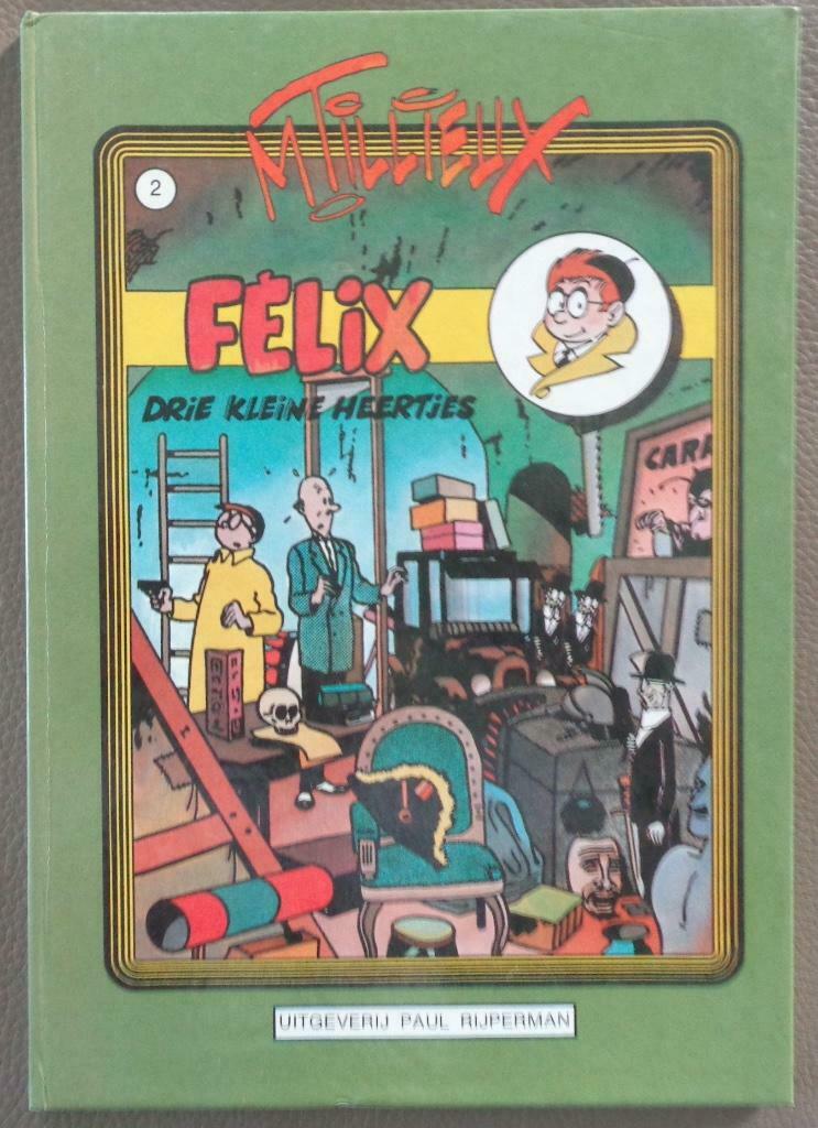 Felix (Tillieux) - Drie kleine heertjes HC 2 (1982), Ophalen of Verzenden