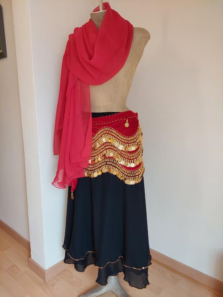 Costume danse orientale T38/40, Sport en Fitness, Ballet, Zo goed als nieuw, Kleding, Ophalen of Verzenden
