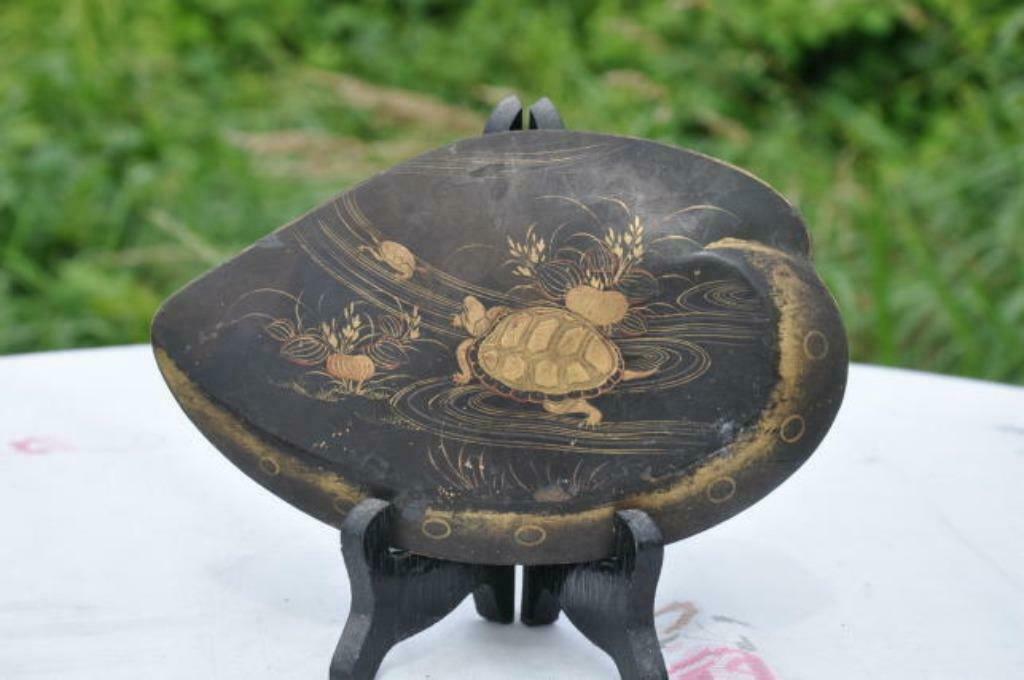 §  plaque decorative japonaise en bois, Antiek en Kunst, Antiek | Overige Antiek, Ophalen of Verzenden