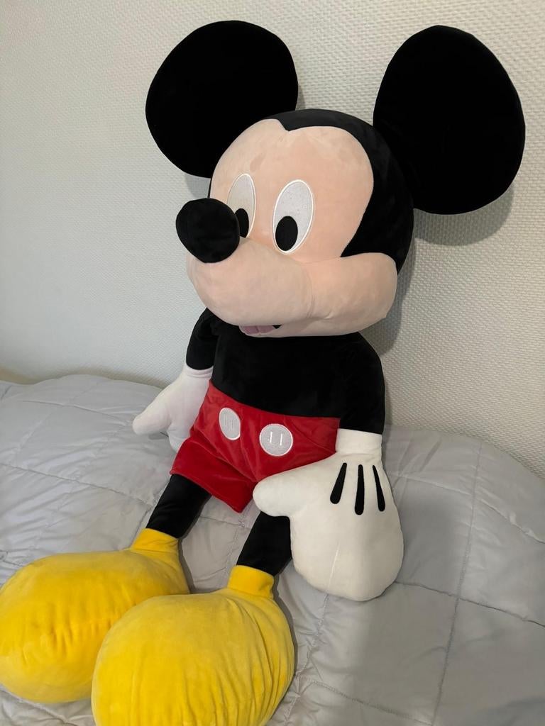 Peluche geant Mickey Mousse géant 1,10m, Enlèvement ou Envoi, Comme neuf