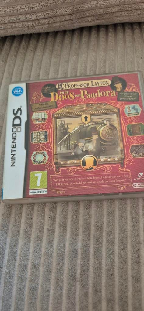 Professor Layton and Pandora's Box, NDS, Games en Spelcomputers, Ophalen, Puzzel en Educatief, Vanaf 12 jaar