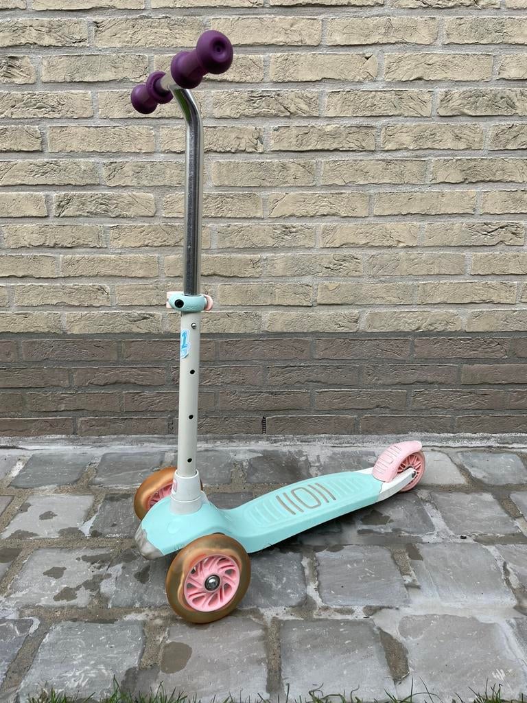Kinderstep met 3 wielen Oxelo (lichtgevende voorwielen), Enlèvement, Comme neuf, Step simple