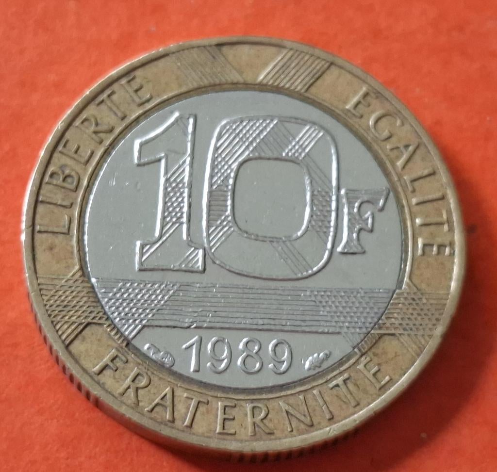 Munt Frankrijk - 10 frank - 1989, Verzenden, Frankrijk, Losse munt