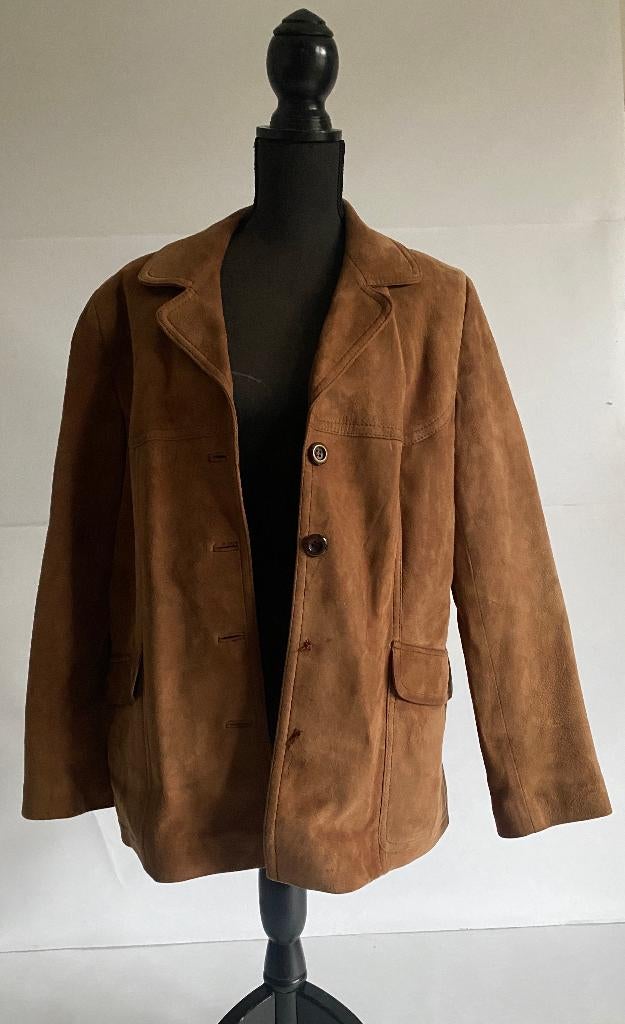 Veste en cuir western Schott Blouson taille 38 cuir, Enlèvement ou Envoi, Porté, Taille 38/40 (M), Autres couleurs