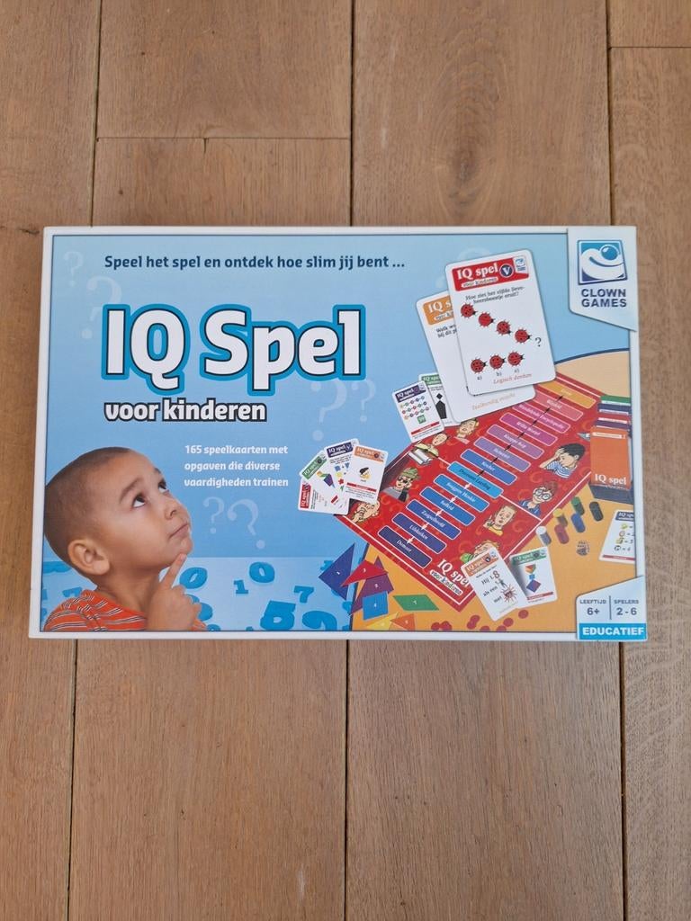 IQ spel voor kinderen gezelschapsspel, Kinderen en Baby's, Speelgoed | Educatief en Creatief, Ophalen of Verzenden, Zo goed als nieuw
