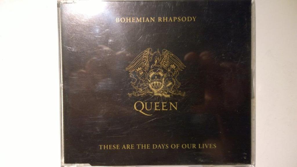 Queen - Bohemian Rhapsody & These Are The Days Of Our Lives, Verzenden, Zo goed als nieuw, Pop