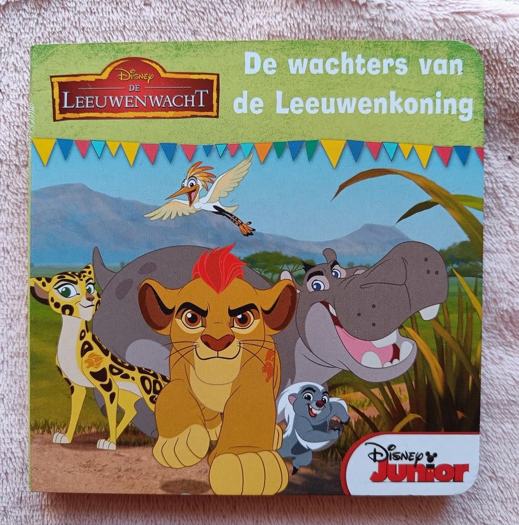 Kartonboekje 'De wachters van de Leeuwenkoning', Boeken, Ophalen of Verzenden, Zo goed als nieuw, 2 tot 3 jaar