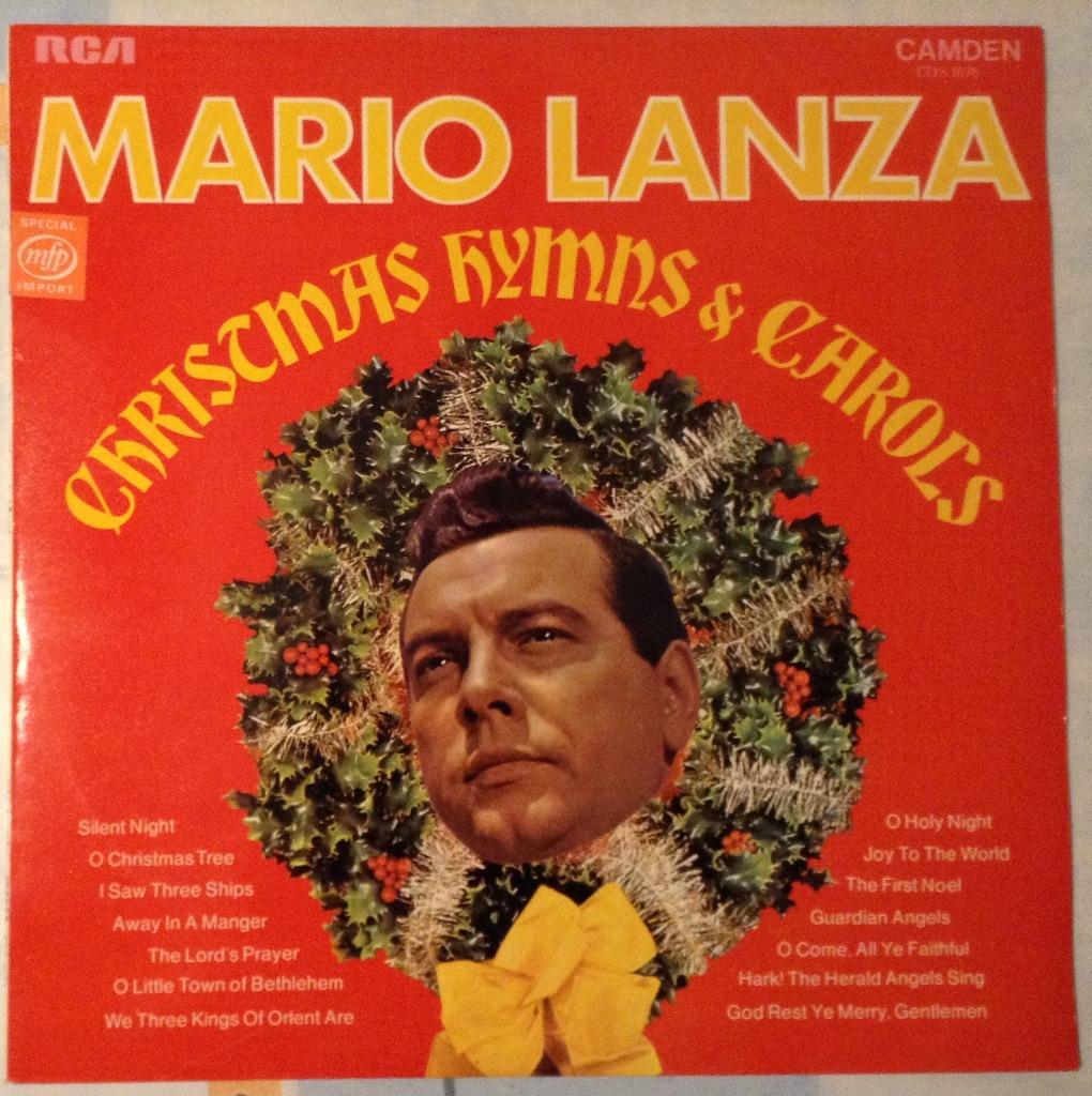 LP Mario Lanza – Christmas Hymns & Carols 1969, Modernisme tot heden, Ophalen of Verzenden, Zo goed als nieuw, 12 inch