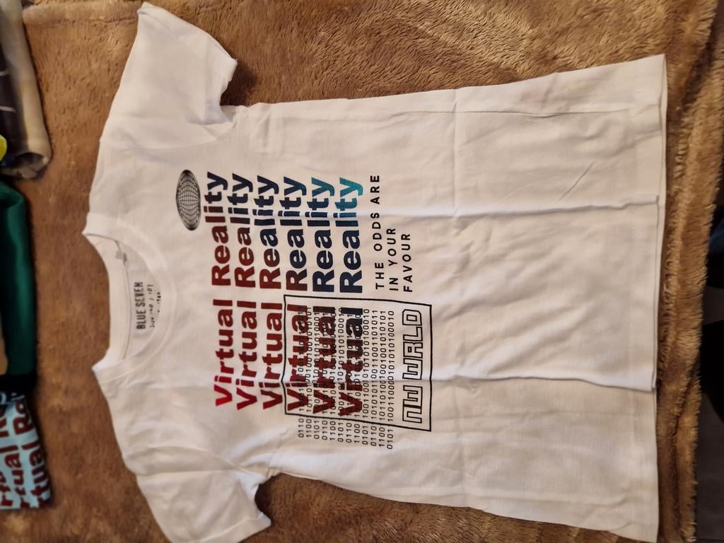 2 T-shirts blue seven 140, Ophalen