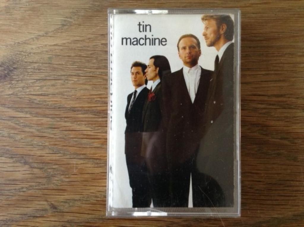 muziekcassette tin machine, Ophalen of Verzenden, Rock en Metal, 1 bandje, Origineel