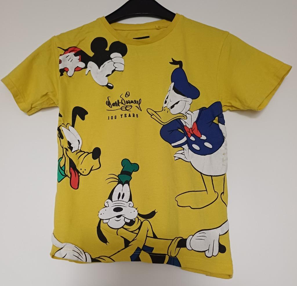 geel tshirt 100 years walt disney, Gebruikt, Ophalen of Verzenden, Shirt of Longsleeve, Primark