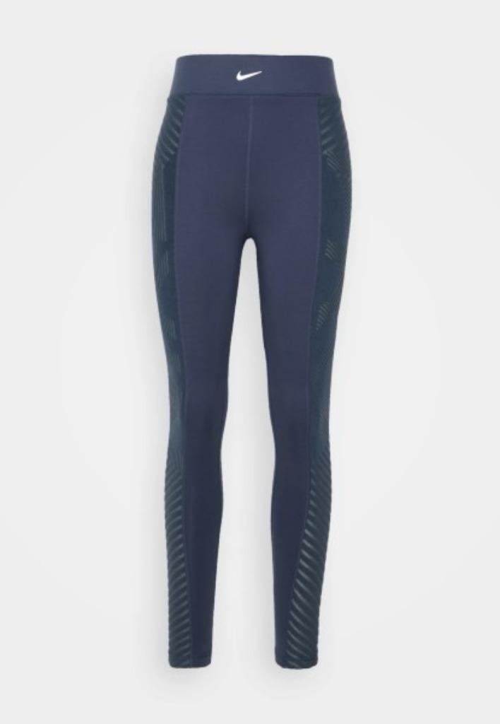 Nike Performance - Blauwe legging thermafit. Maat S. Nieuw, Sport en Fitness, Nike, Nieuw, Ophalen of Verzenden, Kleding