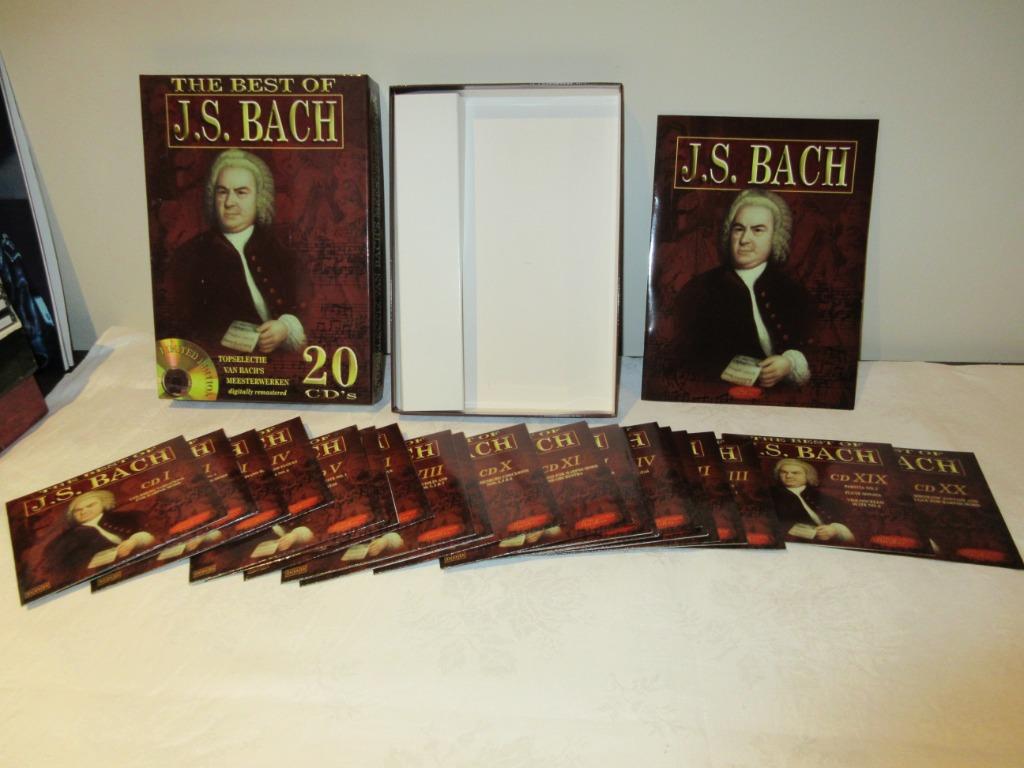 20 CD The Best of J.S. BACH topselectie meesterwerken, Ophalen