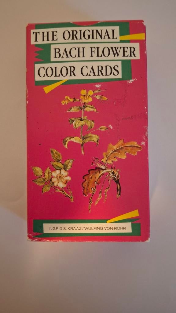 Vintage Bach Flower Color Cards (1989) – Complete Set (77 ka, Enlèvement ou Envoi