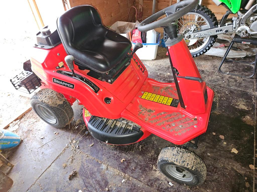 Snapper zitmaaier, Ophalen, Gebruikt, Versnellingen, Minder dan 90 cm