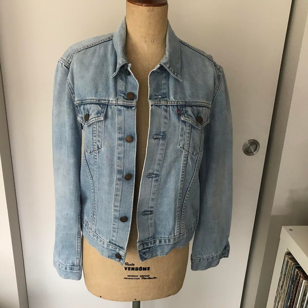 Vintage jeansvest Levis, maat Medium, Enlèvement ou Envoi, Porté