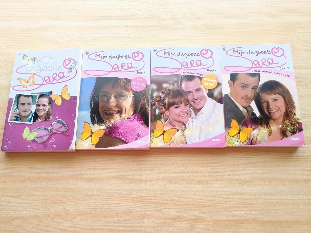 Dagboeken van Sara (deel 1-4), Boeken, Ophalen, Gelezen, Ria Maes, België