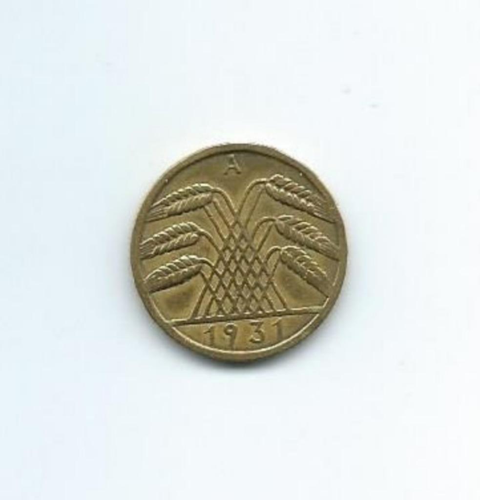 Duitsland, 10 Reichspfennig 1931 A., Ophalen of Verzenden, Duitsland, Losse munt