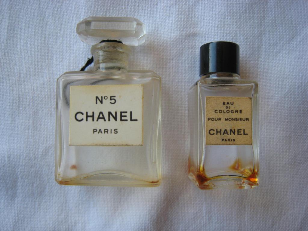2 flacons miniatures Chanel vides, Envoi, Utilisé, Miniature