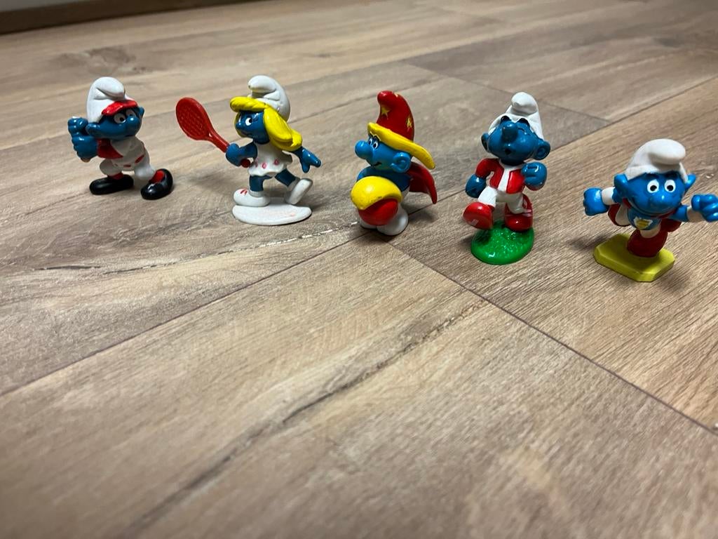 Smurfen figuren jaren 90 silan en gb, Verzamelen, Smurfen, Ophalen, Gebruikt