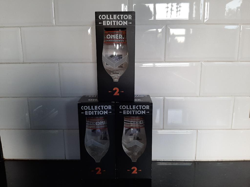 OMER-glas,collector-edition, Verzamelen, Glas en Drinkglazen, Ophalen of Verzenden, Nieuw, Bierglas