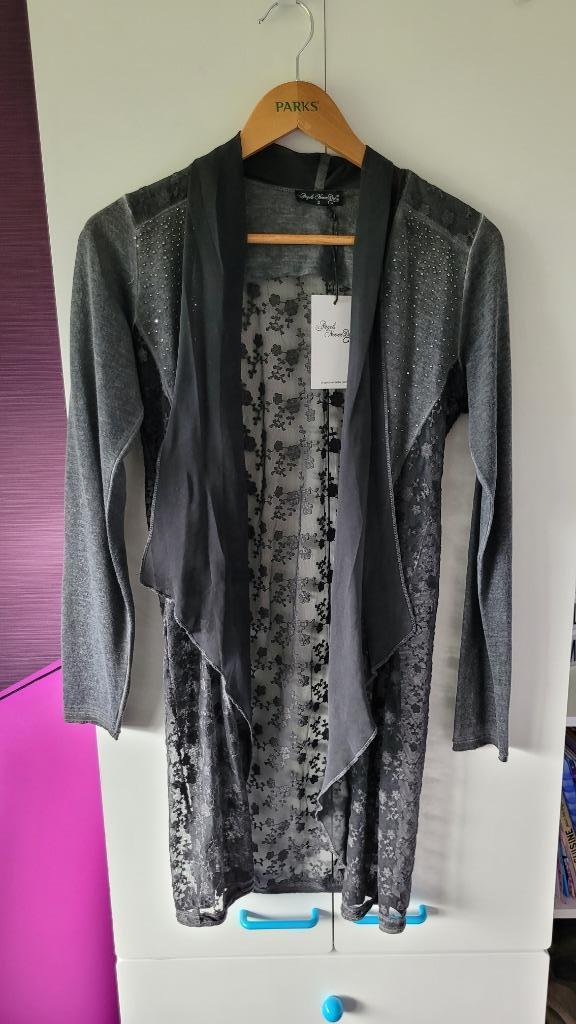 Gilet gris Angels Nevers Die taille 2, Kleding | Dames, Ophalen, Nieuw, Maat 38/40 (M), Grijs