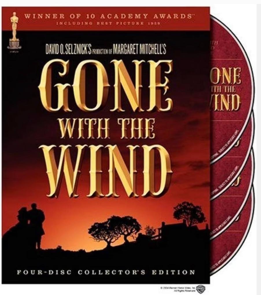 Box Gone with the Wind (Special Edition) 4 disc's, Cd's en Dvd's, Vanaf 6 jaar, Ophalen of Verzenden