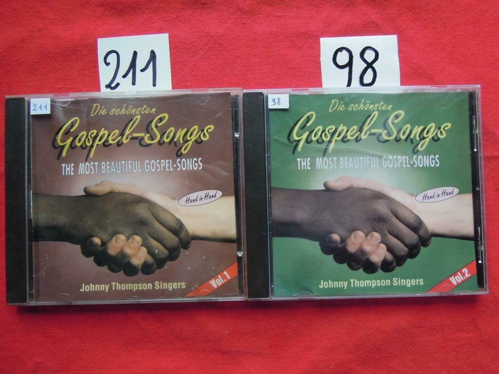 CD Gospel-Songs Vol.1 en Vol.2, CD & DVD, CD | Compilations, Enlèvement ou Envoi, Utilisé, Religion et Gospel