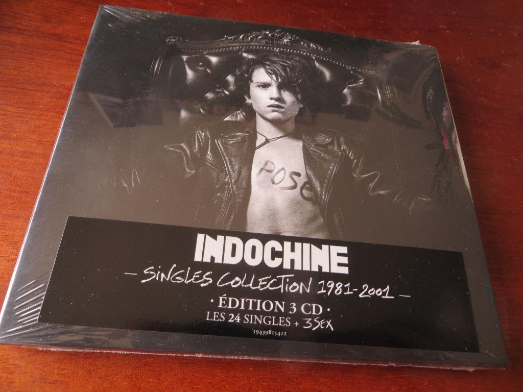 INDOCHINE  3 CD SET - SINGLES COLLECTION 1981-2001 (NEUF), Envoi, Neuf, dans son emballage, Pop, Coffret