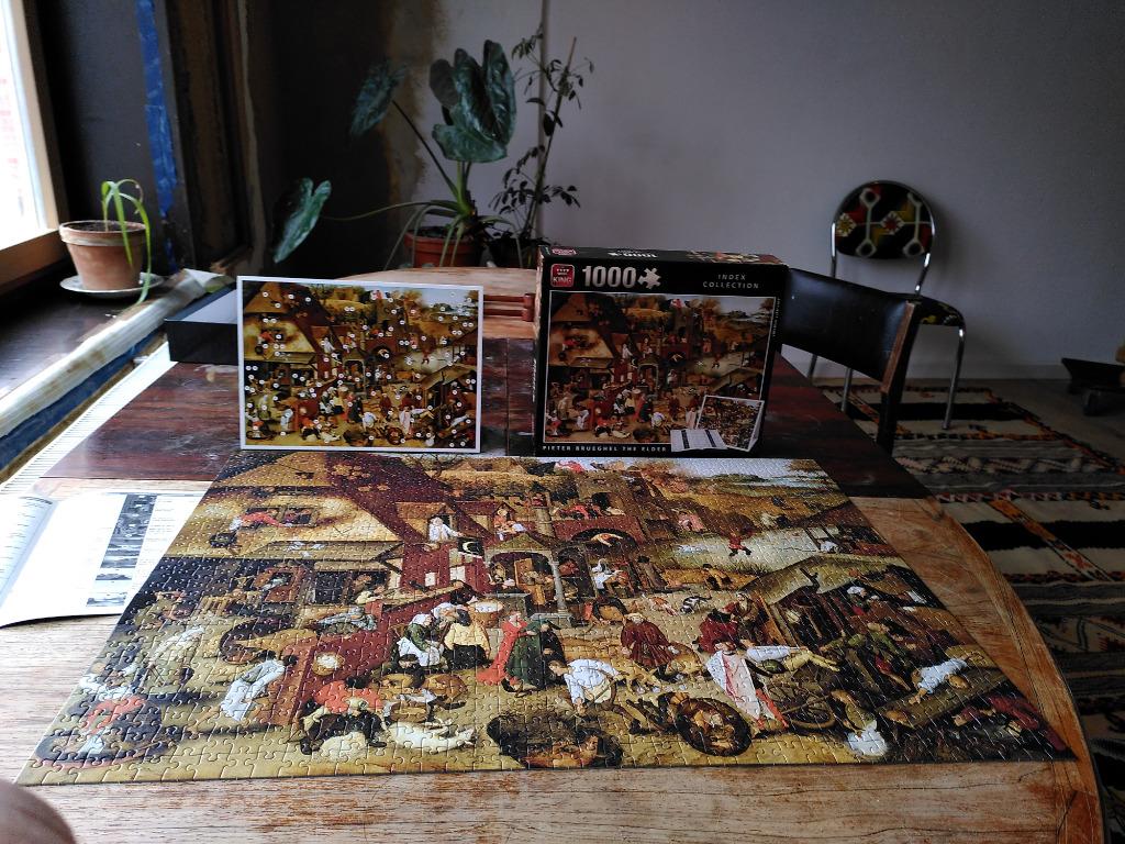 Puzzel Pieter Breugel de Oudste, Ophalen of Verzenden, Zo goed als nieuw
