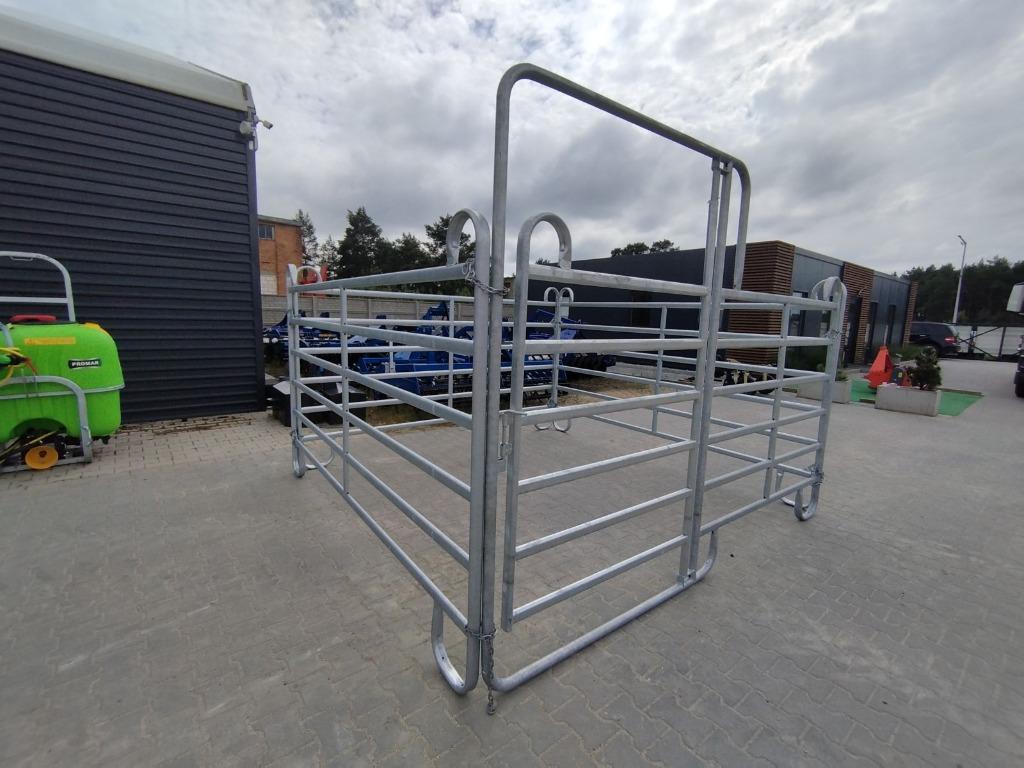 Barrière de contention 2,4m / 3m / 3,6m galvanisée panels