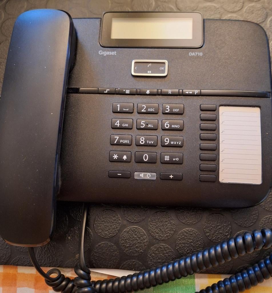 Telefoon Gigaset zwart, degelijk, mooi, Ophalen of Verzenden