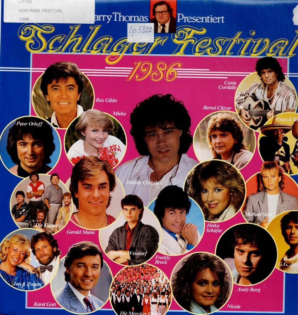 2 x Vinyl, LP   /   Harry Thomas Präsentiert .... 1986, Ophalen of Verzenden, Overige formaten