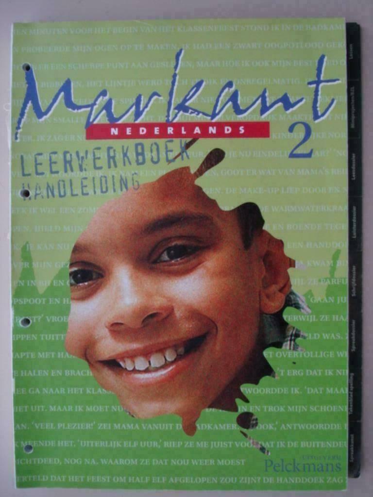 18. Markant 2 Nederlands Leerwerkboek Handleiding Pelckmans, Boeken, Gelezen, ASO, Verzenden, Els Lambaerts
