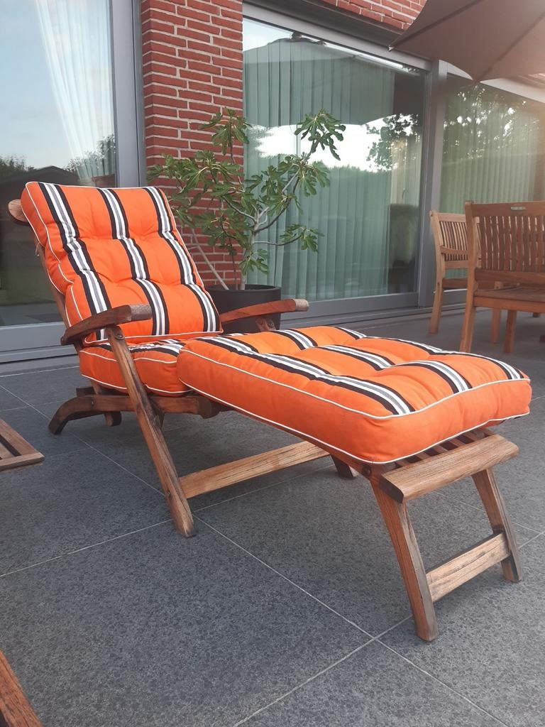 Tuinstoelkussens., Tuin en Terras, Ligbedden, Ophalen, Gebruikt