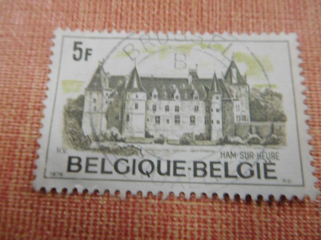 Oude Belgische postzegels tweedehands Plaatsen/Monumenten (7, Ophalen of Verzenden, Gestempeld