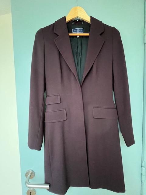 Blazer/veste de costume bordeaux mi-longue pour femme, Enlèvement ou Envoi, Autres couleurs, Comme neuf, Taille 34 (XS) ou plus petite