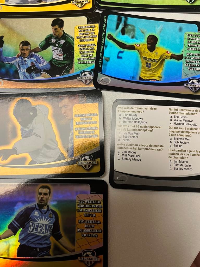 Mega kicks voetbalkaarten, Ophalen, Zo goed als nieuw
