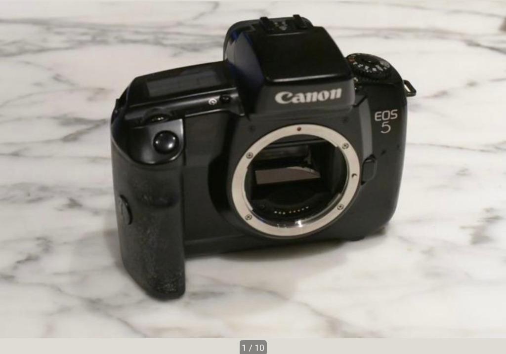 Appareil photo Canon EOS 5, Enlèvement ou Envoi, Utilisé, Reflex miroir, Canon