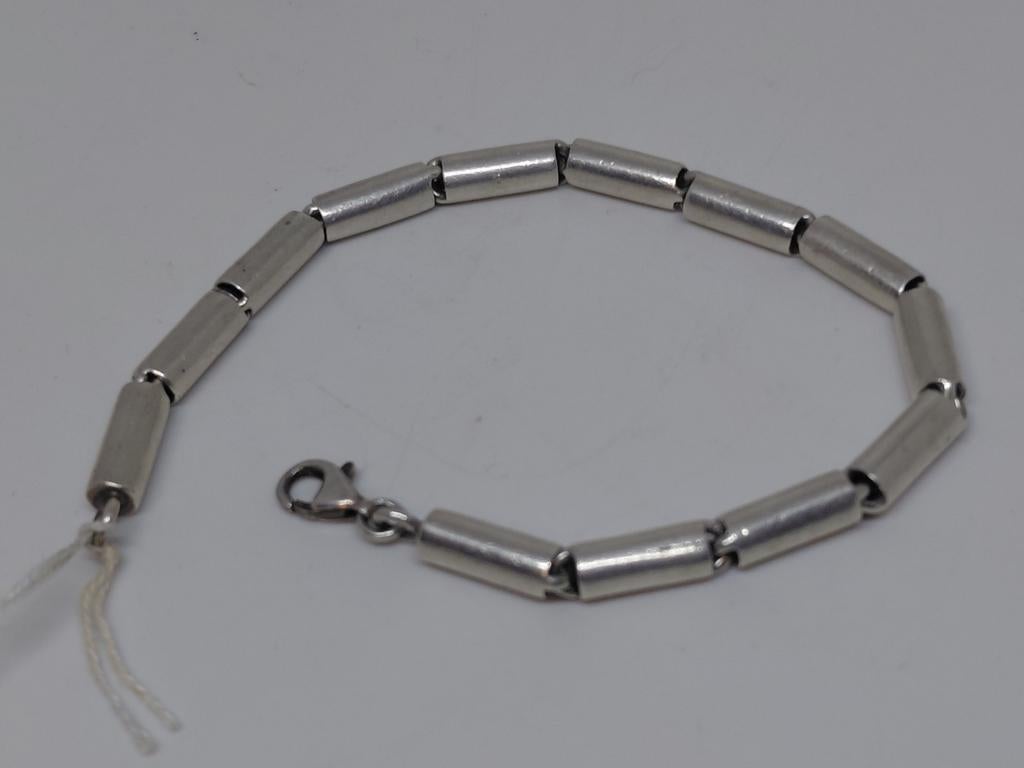 925 zilveren armband buisjes, Handtassen en Accessoires, Armbanden, Ophalen of Verzenden