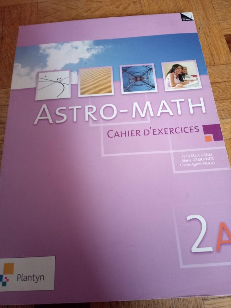 Livre astro math 2 a cahier d exercices, Livres, Enlèvement ou Envoi, Neuf, Mathématiques A