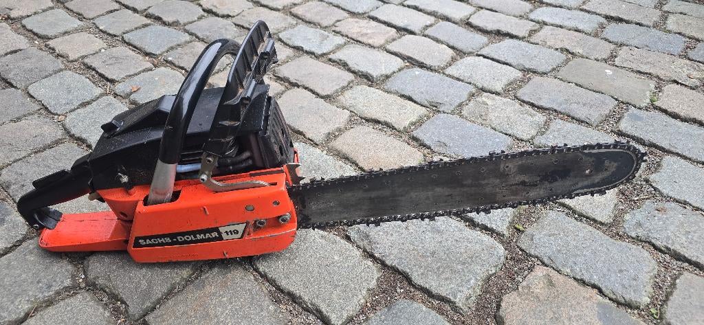 Kettingzaag, Enlèvement, Tronçonneuse
