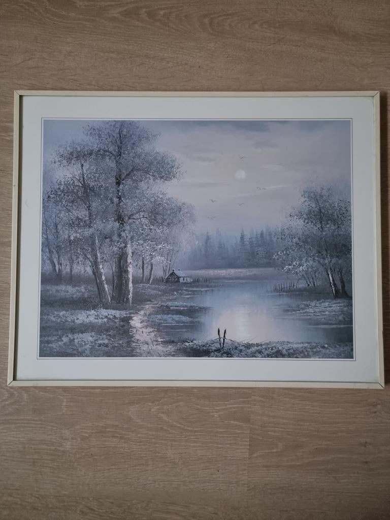 Mooie Fotokader 50 cm x 40 cm, Antiek en Kunst, Ophalen of Verzenden